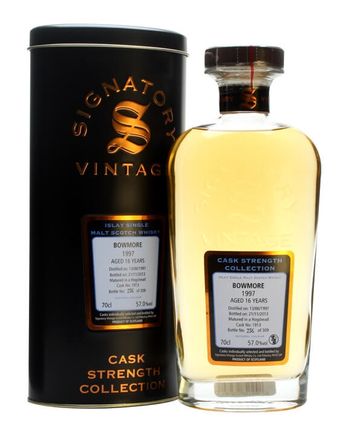 Bowmore 1997 16년산 Cask #1913 Signatory Cask Strength Collection