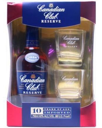 Canadian Club Reserve Gift Pack 10년산