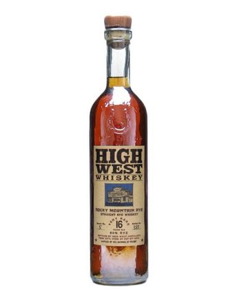 High West Rocky Mountain Rye 16년산