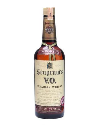 Seagram's VO 6년산 Bottled 1974