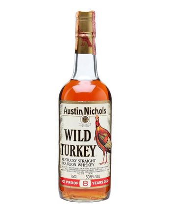Wild Turkey Bourbon 8년산 Bottled 1980s