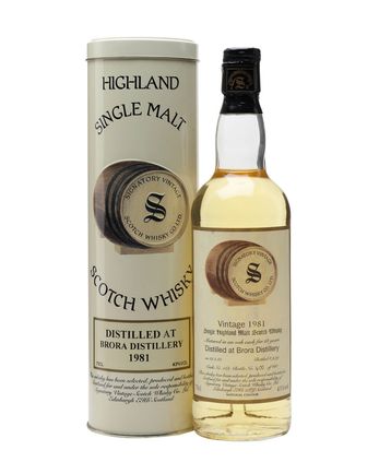 Brora 1981 18년산 Sherry Cask Signatory
