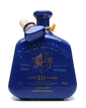 Bruichladdich 10년산 Bottled 1980's Blue Ceramic Decanter
