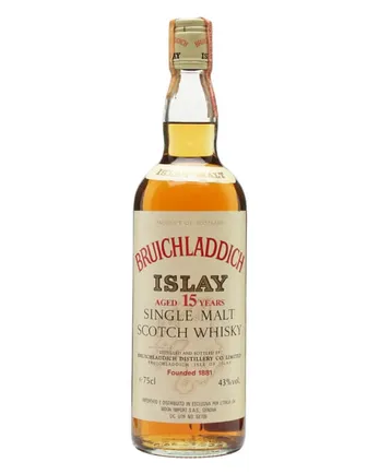 Bruichladdich 15년산 Cask Strength Bottled 1980s