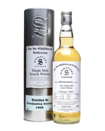 Bruichladdich 1989 19년산 Signatory Un-Chillfiltered Collection