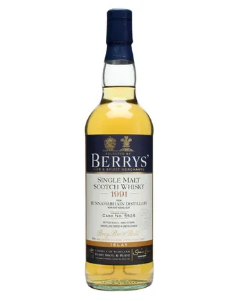 Bunnahabhain 1991 20년산 Cask #5525 Berry Bros & rudd