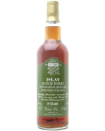 Bunnahabhain 1981 19년산 Sherry Cask Independent Bottling