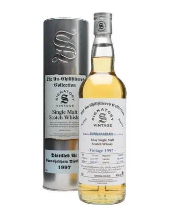 Bunnahabhain 1997 14년산 Peated Cask #5682 3 4 Signatory Un-Chillfiltered Collection