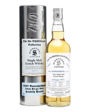 Bunnahabhain 1997 14년산 Cask #5685 5687 Peated Signatory Un-Chillfiltered Collection