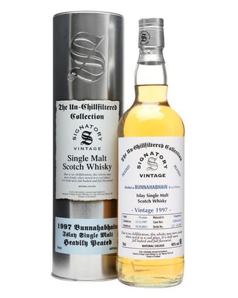 Bunnahabhain 1997 14년산 Peated Cask #5520-2 Signatory Un-Chillfiltered Collection