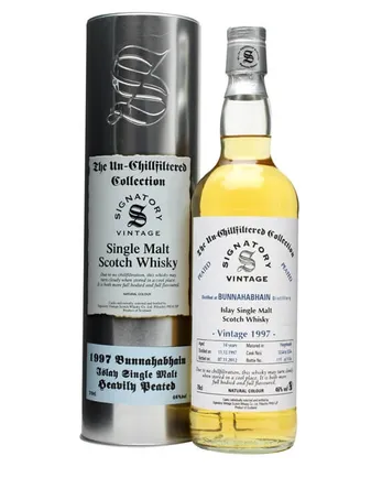 Bunnahabhain 1997 14년산 Cask #5554-6 Peated Signatory Un-Chillfiltered Collection
