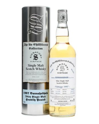 Bunnahabhain 1997 15년산 Cask #5562-4 Peated Signatory Un-Chillfiltered Collection