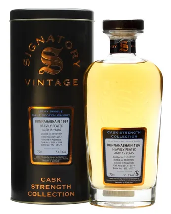 Bunnahabhain 1997 15년산 Signatory Cask Strength Collection