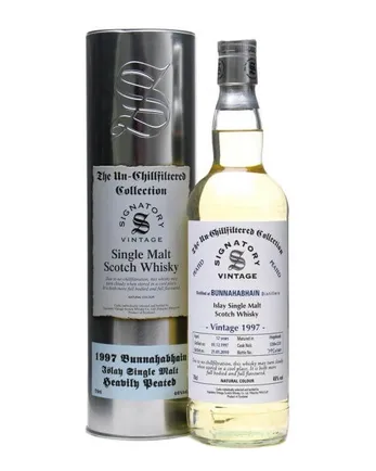 Bunnahabhain 1997 12년산 Unchilfiltered Peated Signatory Un-Chillfiltered Collection