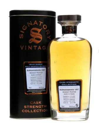 Bunnahabhain 1997 13년산 Heavily Peated Signatory Cask Strength Collection
