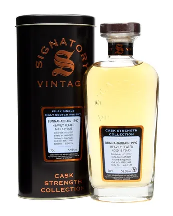 Bunnahabhain 1997 13년산 Heavily Peated Signatory
