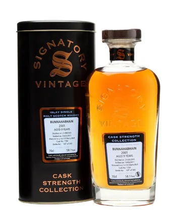 Bunnahabhain 2001 9년산 Cask #1764 Signatory