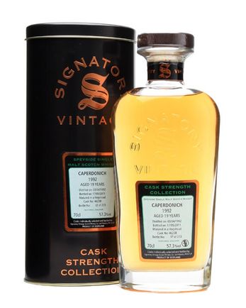 Caperdonich 1992 19년산 Cask #46238 Signatory Cask Strength Collection