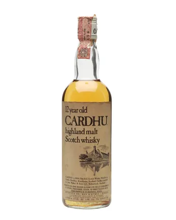 Cardhu 12년산 Bottled 1980's