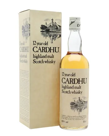 Cardhu 12년산 1970s Cream Label