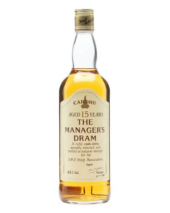 Cardhu 15년산 Manager's Dram Bottled 1980s