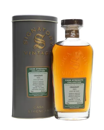 Craigduff 1973 32년산 Sherry Butt Signatory Cask Strength Collection