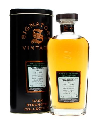 Cragganmore 1985 27년산 Cask #1240 Signatory Cask Strength Collection