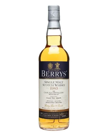 Caol Ila 1983 28년산 Cask #4825 Berry Bros & Rudd