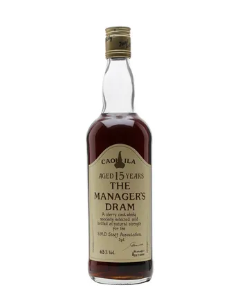Caol ila 15년산 Manager's Dram Sherry Cask
