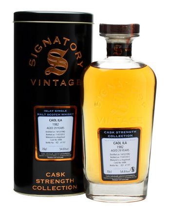 Caol Ila 1982 29년산 Cask #6486 Signatory Cask Strength Collection