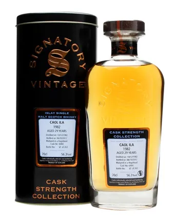 Caol Ila 1982 29년산 Cask #6484 Signatory Cask Strength Collection