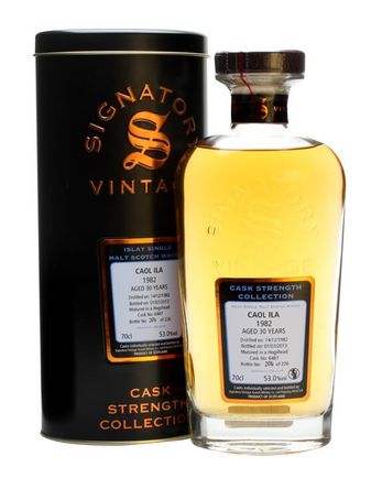 Caol Ila 1982 30년산 Cask #6487 Signatory Cask Strength Collection