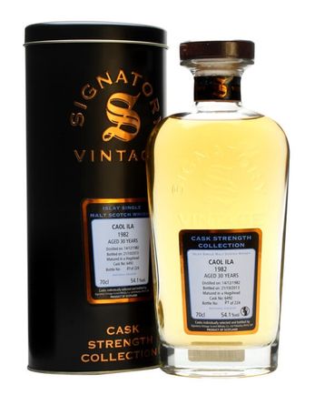 Caol Ila 1982 30년산 Cask #6492 Signatory Cask Strength Collection