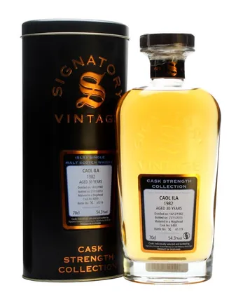 Caol Ila 1982 30년산 Cask #6493 Signatory Cask Strength Collection