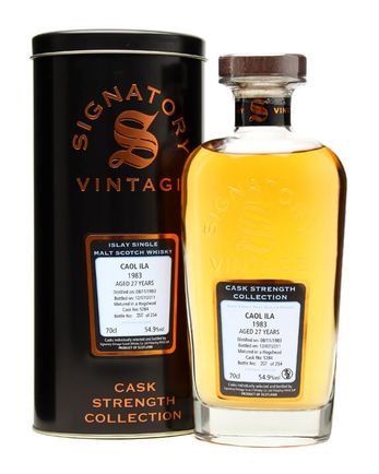 Caol Ila 1983 27년산 Cask #5284 Signatory