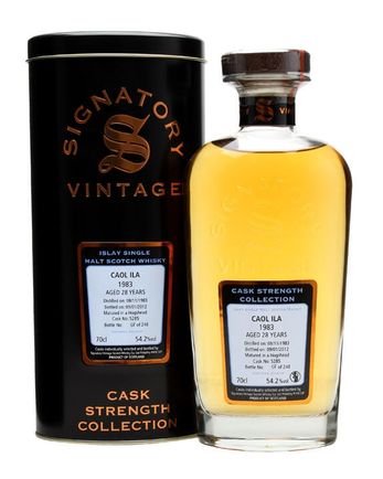 Caol Ila 1983 28년산 Cask #5285 Signatory Cask Strength Collection