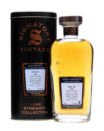 Caol Ila 1984 25년산 Cask #6258 Signatory Cask Strength Collection