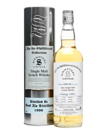 Caol Ila 1996 16년산 Cask #12563+72 Signatory Un-Chillfiltered Collection