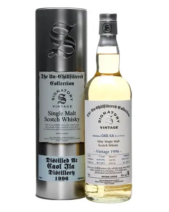 Caol Ila 1996 17년산 Cask #12559+70 Signatory Un-Chillfiltered Collection