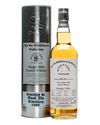 Caol Ila 1996 17년산 Signatory Un-Chillfiltered Collection