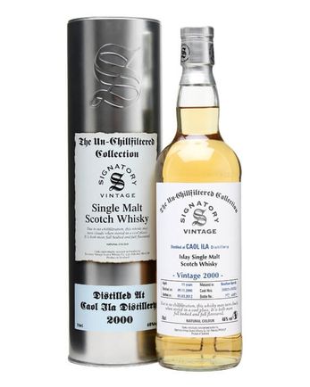 Caol Ila 2000 11년산 Bourbon Cask #310331 2 Signatory Un-Chillfiltered Collection