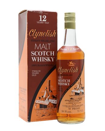 Clynelish 12년산 Brown Orange Label 1970's