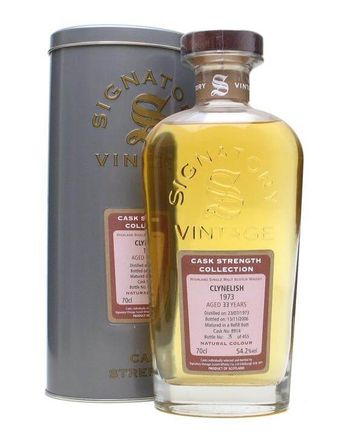 Clynelish 1973 33년산 Signatory Cask Strength Collection