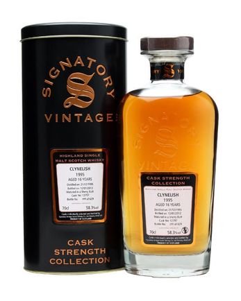 Clynelish 1995 16년산 Sherry Butt #12797 Signatory Cask Strength Collection
