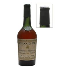 Croizet 1928 Cognac / Grande Reserve / Bottled 1950s