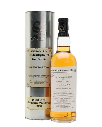 Coleburn 1981 19년산 Signatory
