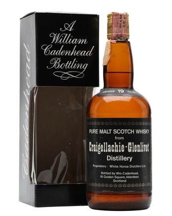 Craigellachie Glenlivet 19년산 Bottled 1980s Cadenhead's