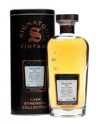 Dallas Dhu 1979 31년산 Cask #1385 Signatory Cask Strength Collection