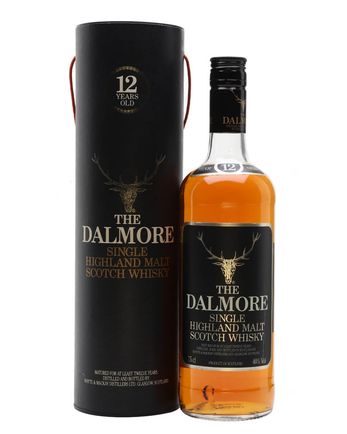 Dalmore 12년산 Bottled 1980's black label