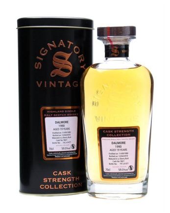 Dalmore 1990 19년산 Sherry Butt #9421 Signatory Cask Strength Collection